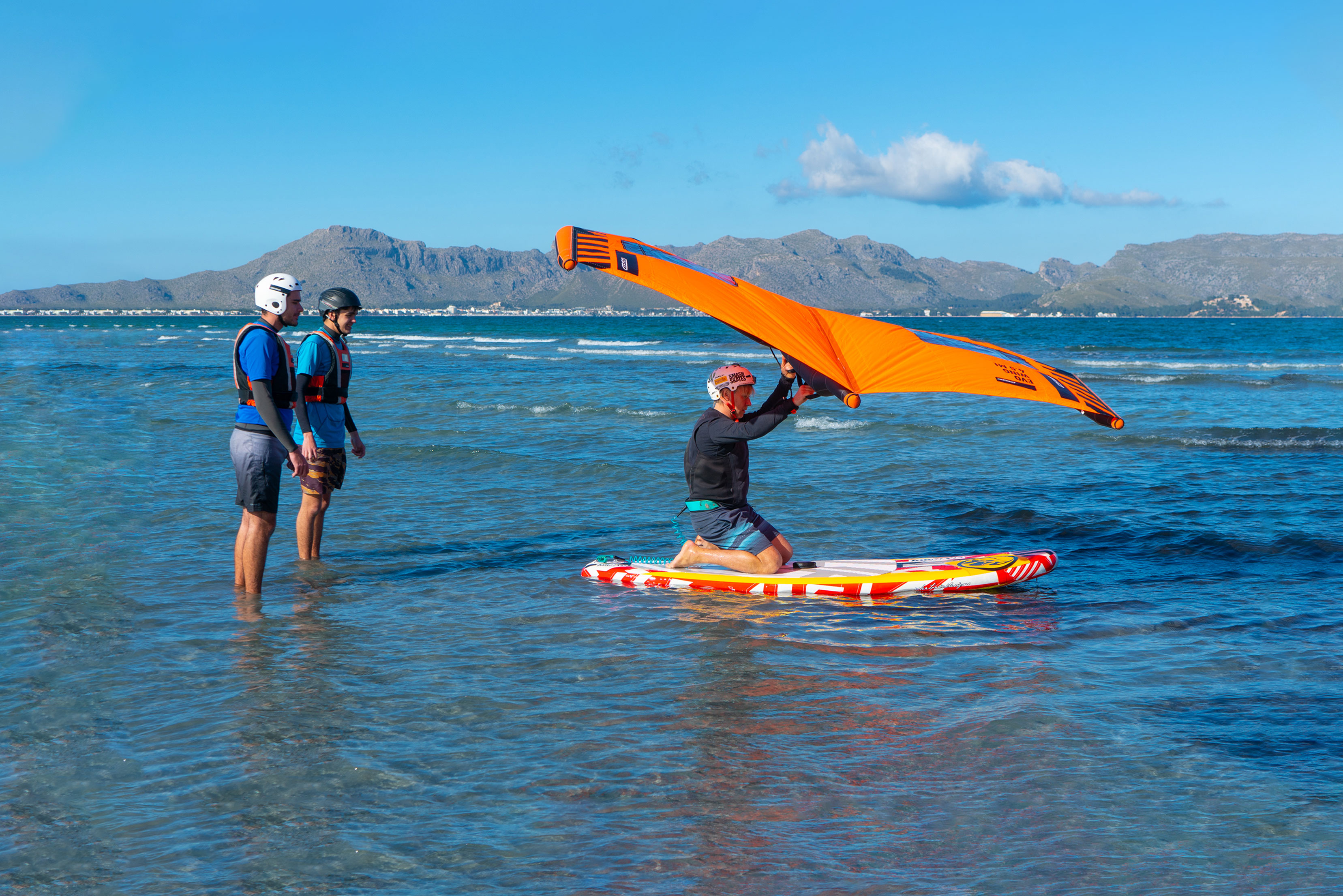 Cursos de wingfoil en Mallorca
